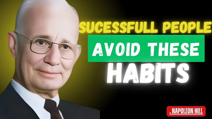 Successful People Avoid These Habits | Best Motivational Speech by {Napoleon Hill}”
