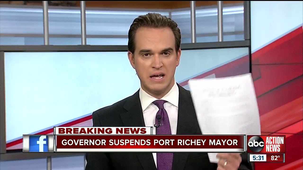 Gov. DeSantis suspends Port Richey Mayor Dale Massad following arrest