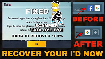 Fix Your Account logged in on in) xiaomi bgmi | how to ban bgmi id for 7 days | Recover Id