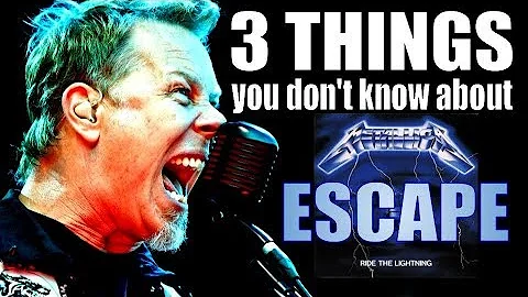 A live story of Metallica's 'Escape'