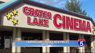Crater Lake Cinema in White City lowers prices