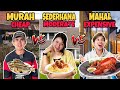 MAKAN MAKANAN MURAH vs SEDERHANA vs MAHAL ! SERONOKNYA DAPAT MAKAN BURGER RM100!!