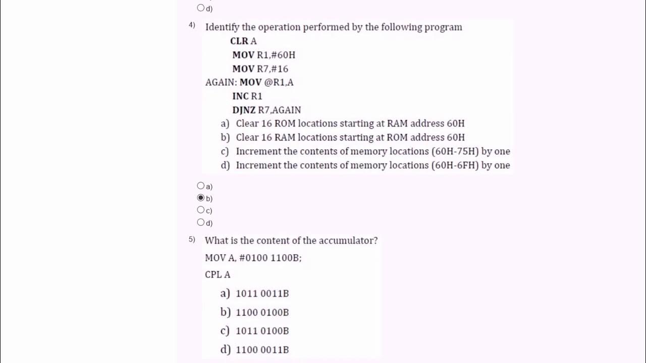 nptel microprocessor and microcontroller assignment