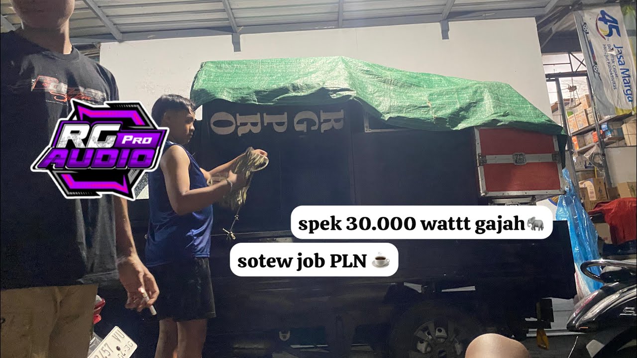 OTW JOB TANGGAPAN GAJAH SPEK 70.000 WATT SISAE DI GOWO AREK”DEWE