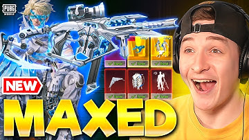 MAXED INSANE GLACIER VECTOR & ULTIMATE OPENING! PUBG MOBILE
