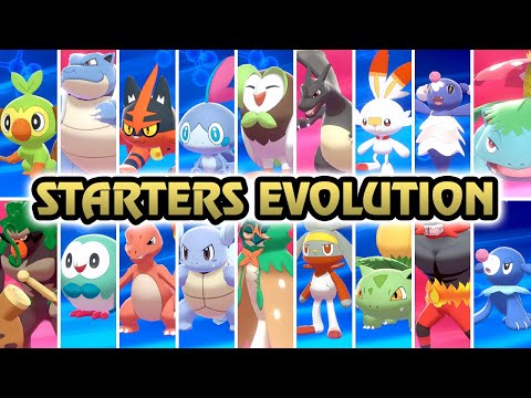 Pokemon Sword, Shield: Starters and evolutions - Millenium