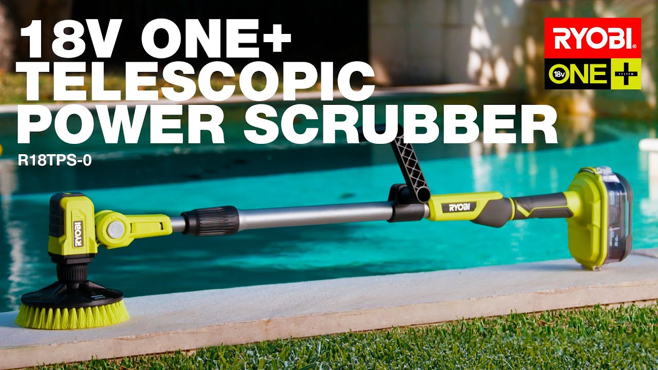 Why get the Ryobi Telescopic Power Scrubber? 