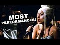 Lady Gaga - Most Performed Songs! (2021)