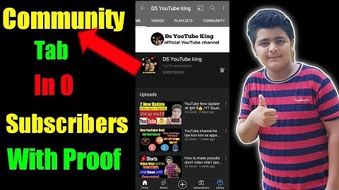 How To Enable Community Tab on YouTube after 1k subscribers | how to enable community tab on YouTube