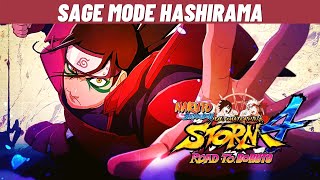Hashirama Sage Mode Character Guide Combo & Jutsu Buffer King Naruto Storm 4