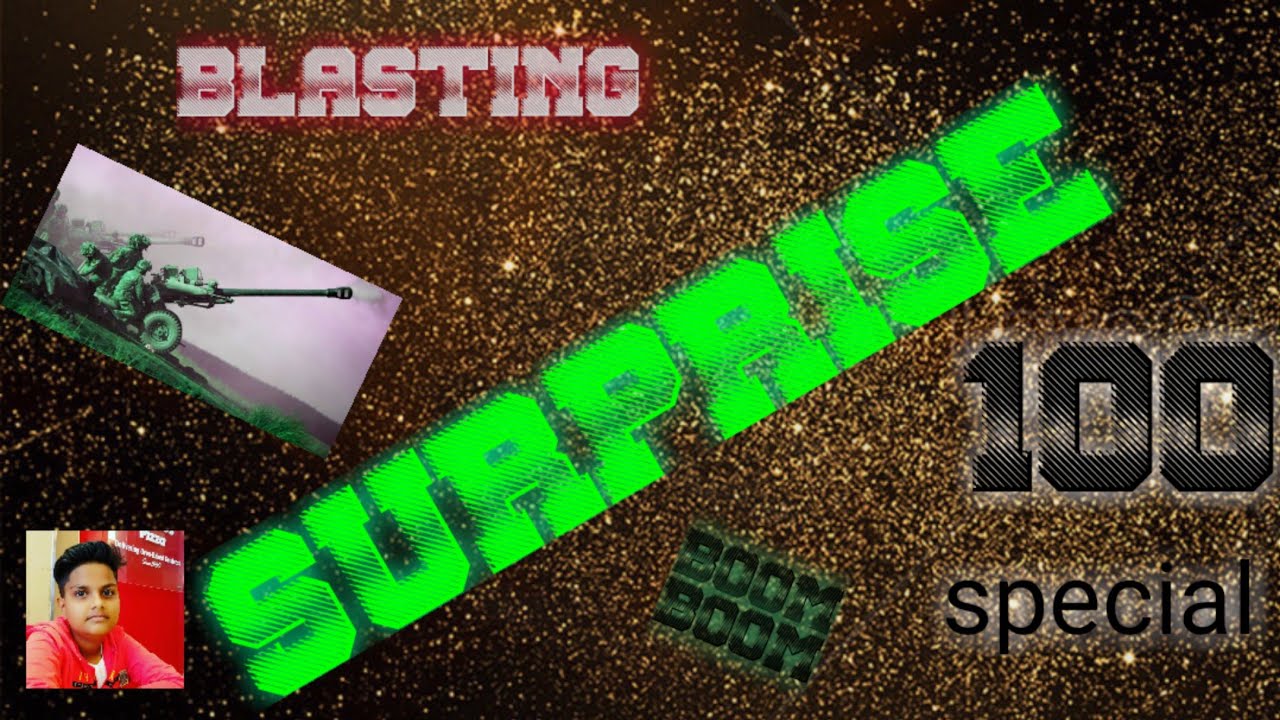 100 SPECIAL/ BLASTING SERES/ 5 ITEMS/