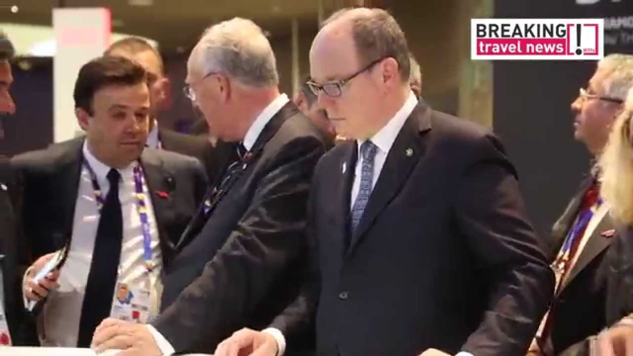 Prince Albert II of Monaco visits Expo Milano 2015