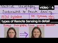 Lec 4 remote sensing types , Active and passive remote sensing