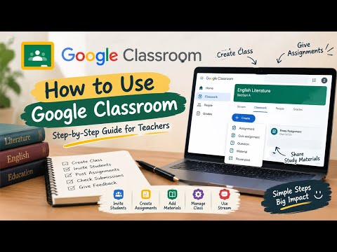 How to Use Google Classroom | Step-by-Step Guide for Teachers & Students