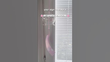 🌸| DIY JAPANESE WIND CHIME #crafts #craftideas #diy