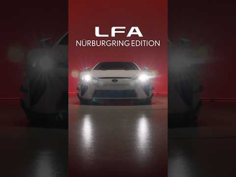 The #LexusLFA Nürburgring edition. #TBT