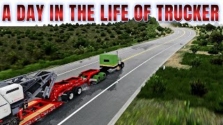✅ A DAY IN THE LIFE OF TRUCKER | American  Trucks (New)