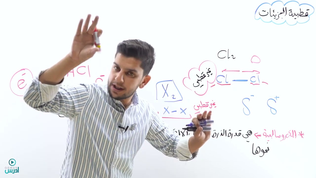 القطبية || الاول ثانوي || الاستاذ رعد القاسم