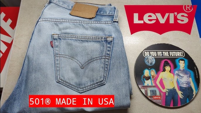 LEVIS VINTAGE CLOTHING 1955 501 UNBOXING + REVIEW 