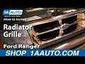 How to Replace Grille 1995-97 Ford Ranger