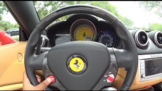 Rented a ferrari california for 1 day. this was 2013 model. raced my
bike and friends gallardo. check out those videos on channel. keys
racing race vs a...