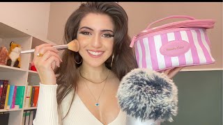 ASMR Get Ready With Me 💗 Full Face Of Makeup✨ tingly tapping \& whispering