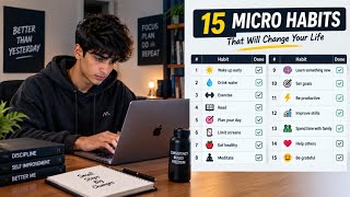 Full 15 Micro Tasks to Stop Procrastination & Get Work Done FAST! #productivity #selfimprovement #workout Guide