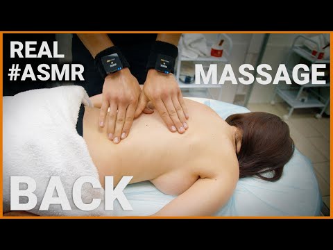 Intensive Back Massage 👐 for Girl || REAL ASMR MASSAGE