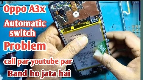Oppo A3x Automatic switch off on problem | oppo A3x auto Restart problem 