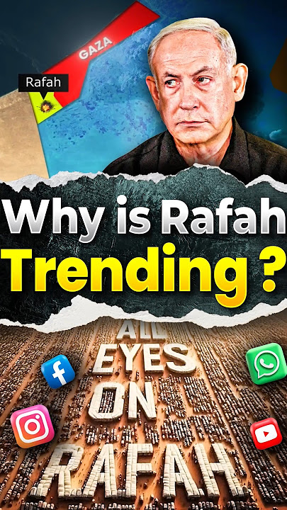 All Eyes on Rafah | What is Rafah? | Why is it trending? #rafah #rafahattack #rafahborder #israel