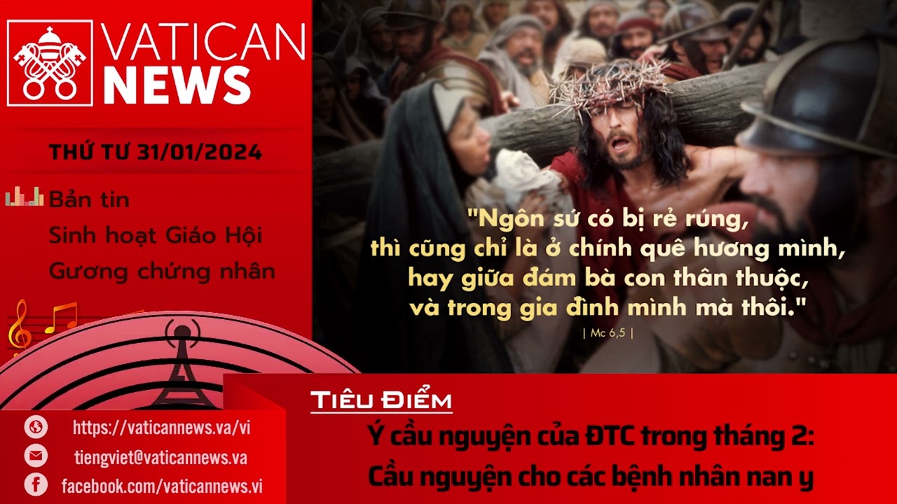 Radio thứ Tư 31/01/2024 - Vatican News Tiếng Việt