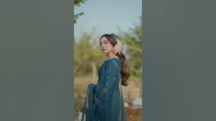 Aiza khan & Wahaj Ali  |  Maria B Ash Pink Embroidered Linen Winter Collection  |  You tube shorts