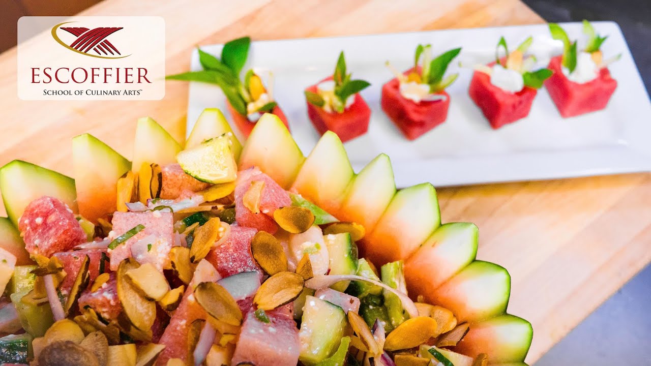 Preparar Ensalada de Sandia & Queso Feta