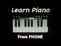 Ye bandhan toh pyar ka bandhan hei... Learn #Piano on phone