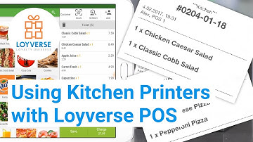 Using Kitchen Printers with Loyverse POS