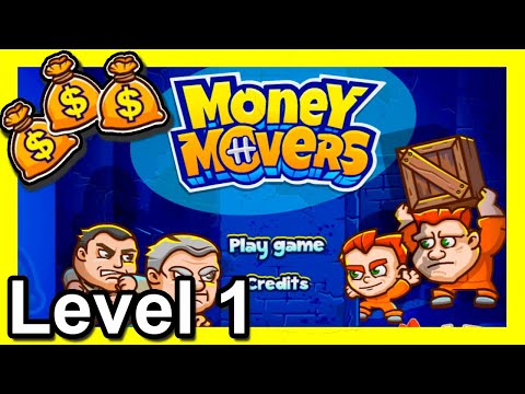 Money Movers Level 1 [Gameplay] poki.com