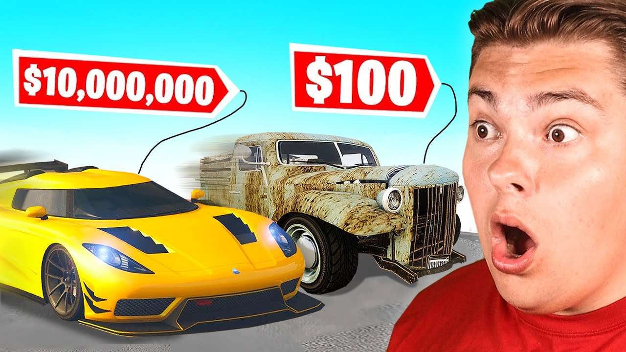 DUURSTE vs GOEDKOOPSTE AUTO In GTA 5!