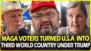 MAGA SHOCKED To Learn America is Becoming A Third World Country Under Trump