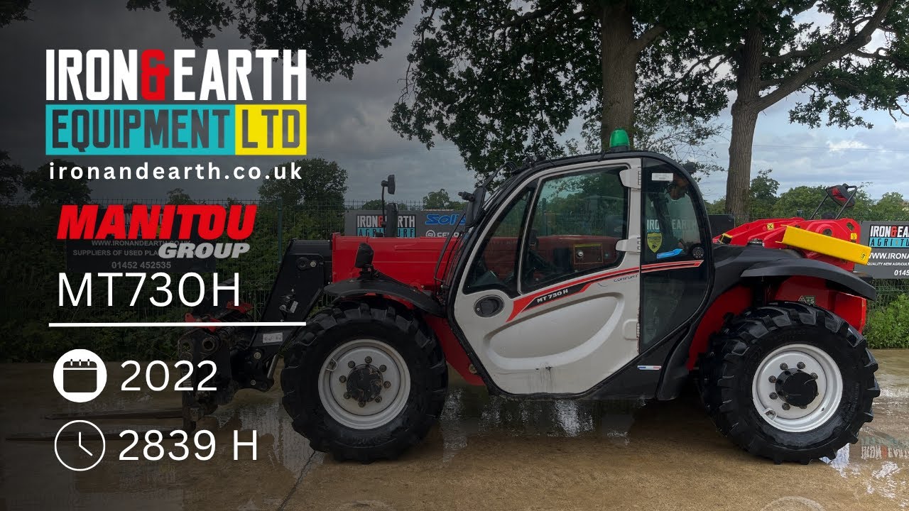 2022 Manitou MT730H 7m Telehandler