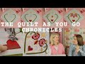 The Quilt-as-you-go Chronicles Ep 1: Making an applique quilt as you go quilt together