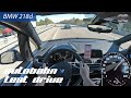 BMW 218d (2020) - Autobahn Test Drive POV