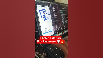🔥 Flutter-tutorial voor beginners (2025) | Bouw een complete app met Flutter #shorts #flutter