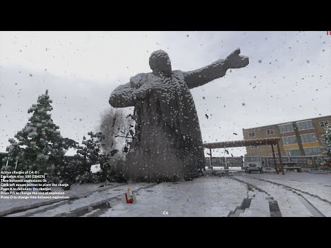 Statue of Lenin and C4 | Статуя Ленина и С4 teardown