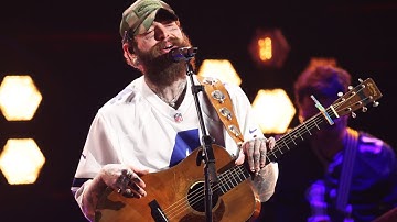 Post Malone – “Never Love You Again” & "I Had Some Help" (Live from the 59th ACM Awards)