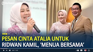 Download Lagu Pesan Atalia untuk Ridwan Kamil Pasca Hasil Tes DNA Negatif, 'Menua Bersama Sampai Maut Memisahkan' MP3 Download Lagu Pesan Atalia untuk Ridwan Kamil Pasca Hasil Tes DNA Negatif, 'Menua Bersama Sampai Maut Memisahkan' MP3