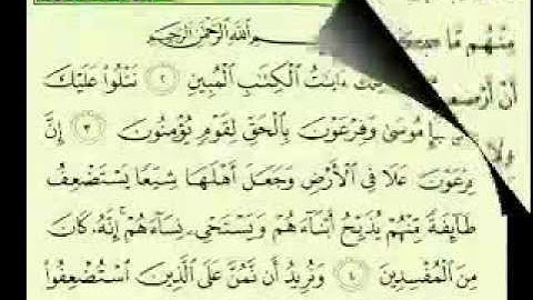 سورة القصص كاملة مكتوبة ماهر المعيقلي Maher Almuaiqly surah quran