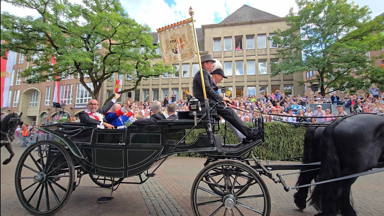 Neusser Bürger Schützenfest 2025 - Festzug am Montag den 1. September 2025 (4K)