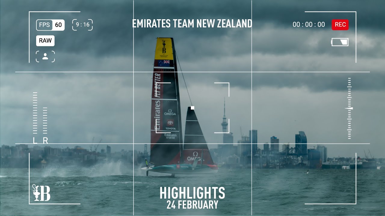 ⁣Emirates Team New Zealand LEQ12 Day 20 Summary