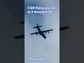 C130 flying over me at 4 thousand feet. #c130 #aviation