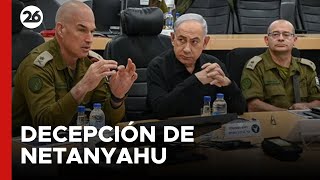 MEDIO ORIENTE | Decepción de Netanyahu por la falta de sanciones de Biden a la Corte Internacional